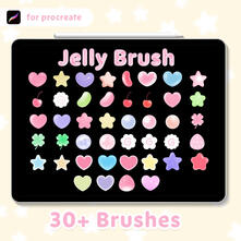 3d Jelly Brush (37 Brushes)